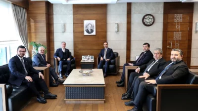 Kayseri Büyükşehir Belediye Başkanı Dr. Memduh Büyükkılıç, Ankara’da Sanayi ve