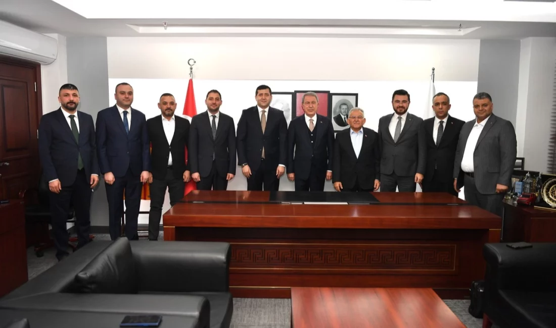 Kayseri Büyükşehir Belediye Başkanı Dr. Memduh Büyükkılıç, Cumhur İttifakı buluşması