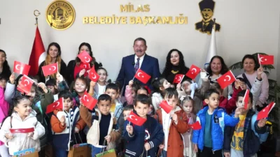 Havva Ersoy Anaokulu öğrencileri yerel yönetimleri yakından tanımak amacıyla Milas