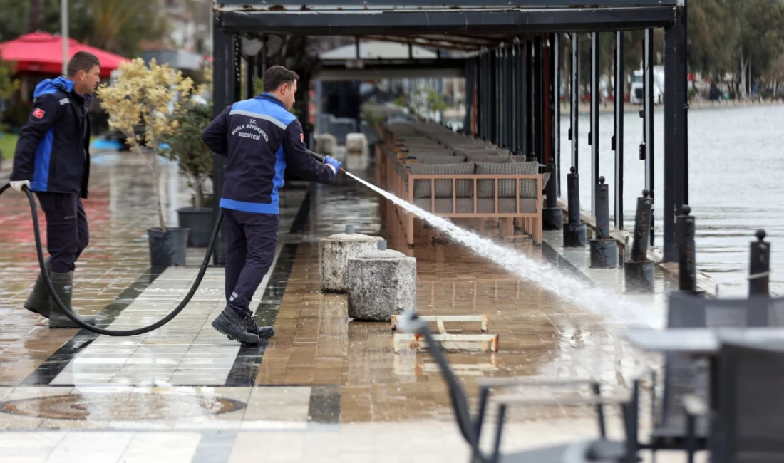 Muğla Büyükşehir Belediyesi, 27 Şubat’taki yoğun yağışların ardından taşan Köyceğiz