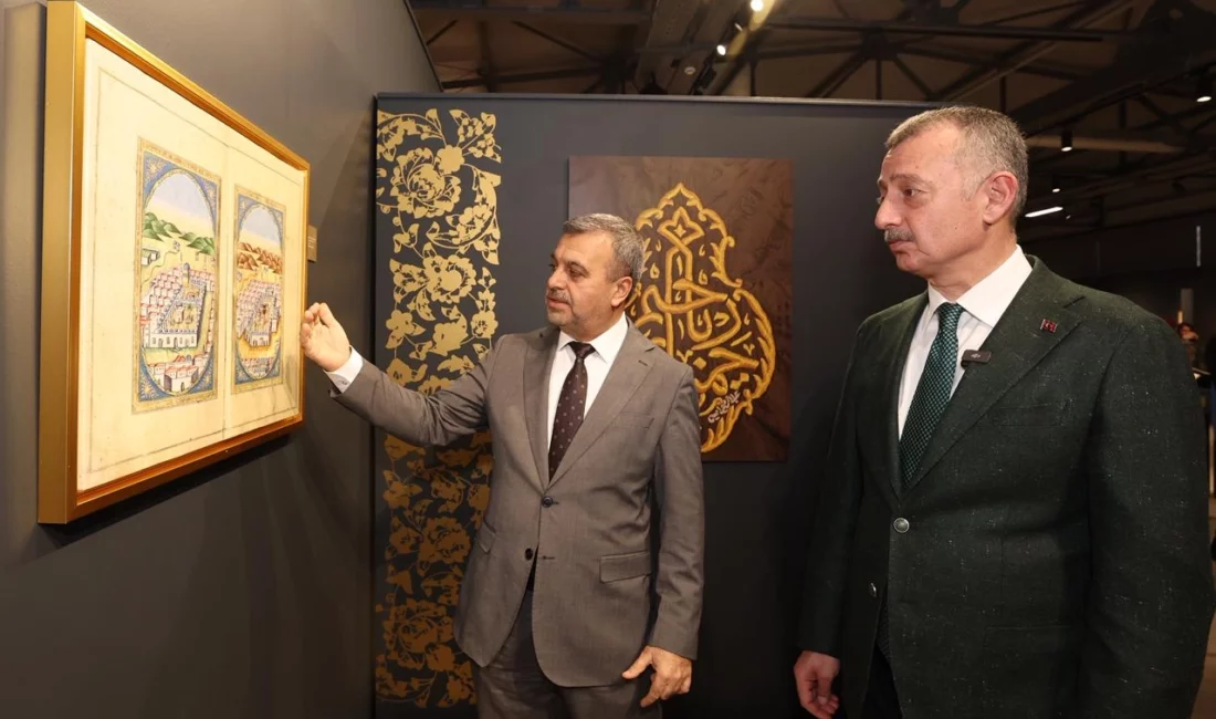 Kocaeli Büyükşehir Belediyesi’nin desteğiyle ilimize getirilen Mukaddes Emanetler ve Ramazaniyyeler’in