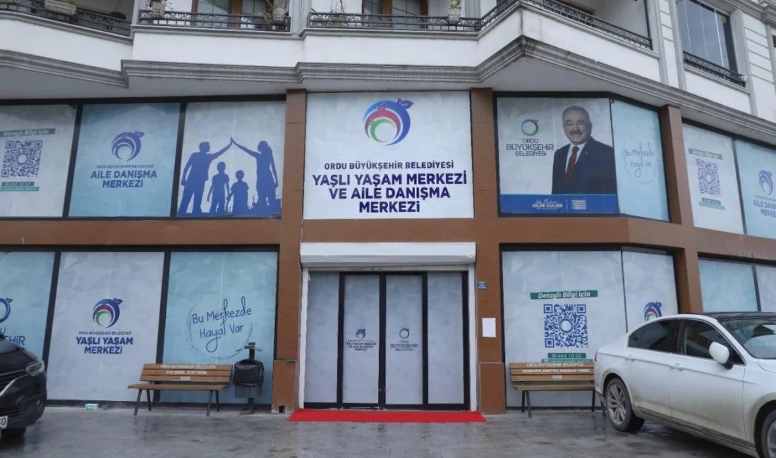 Ordu Büyükşehir Belediyesi tarafından kentte yaşayan yaş almış vatandaşlara alternatif