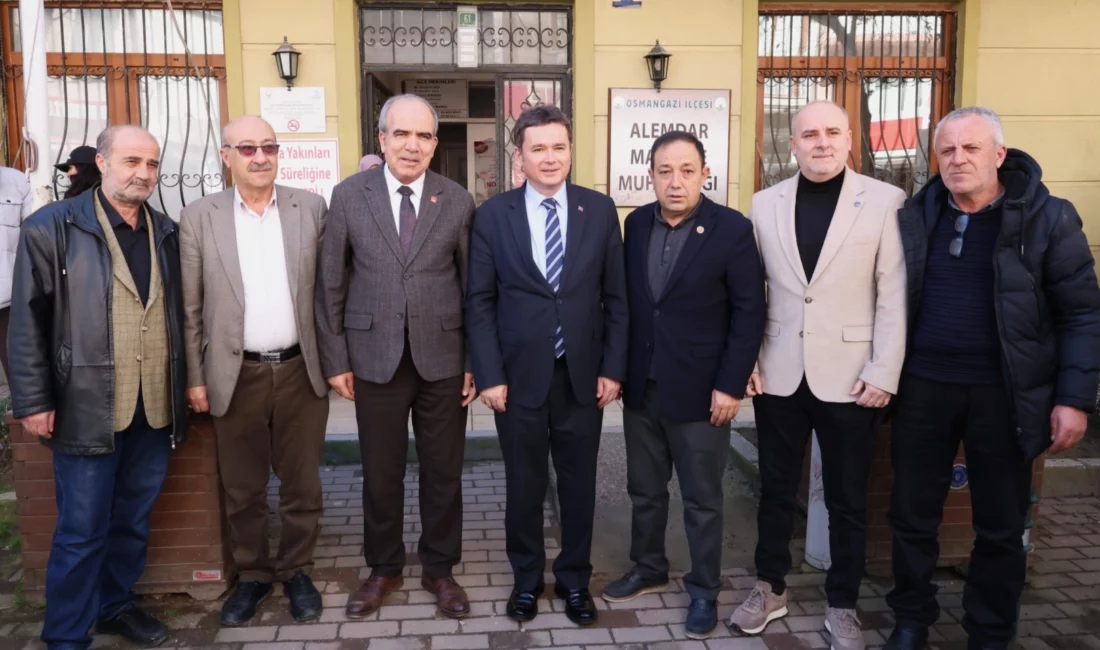 Göreve geldiği günden bu yana Osmangazi’yi mahalle mahalle gezerek vatandaşların