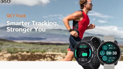 QCY, sporcular için tasarladığı yeni akıllı saati QCY Track'i tanıttı.