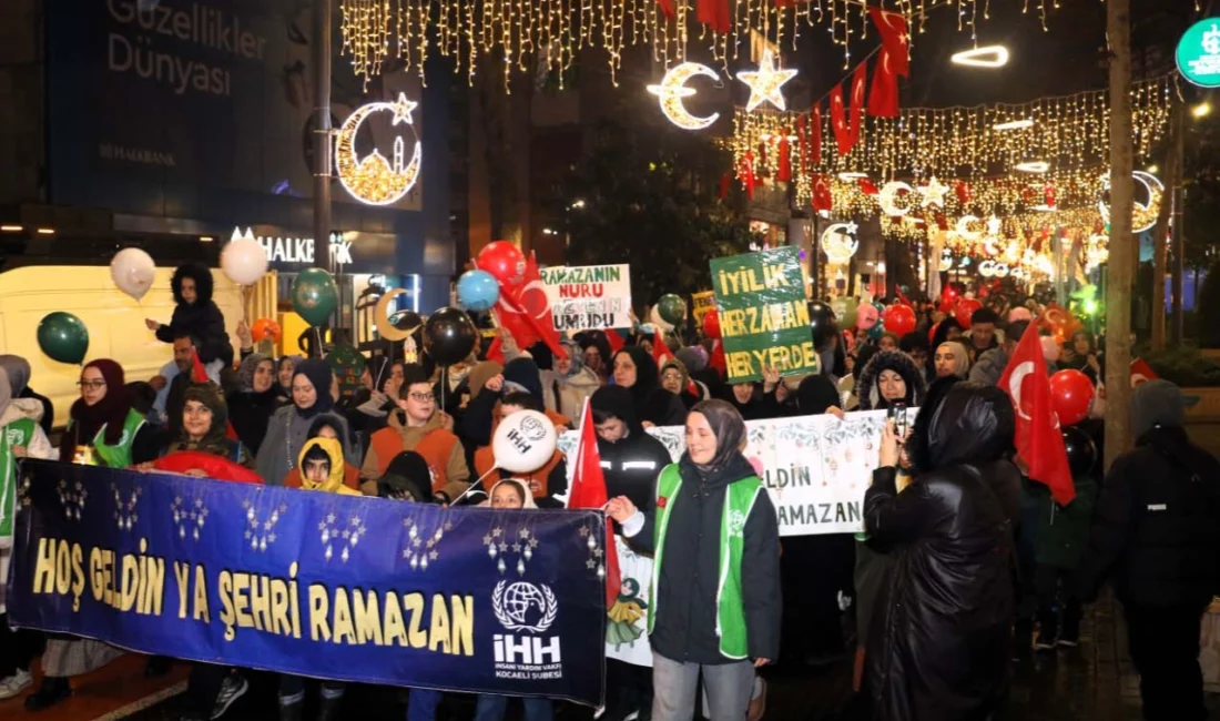 Kocaeli Büyükşehir Belediyesi, 11 Ayın Sultanı Ramazan’ı kentte büyük bir