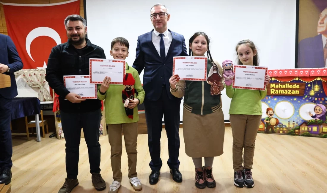 Türkiye Yüzyılı Maarif Modeli kapsamında düzenlenen yarışmada öğrenciler, Ramazan kültürünü