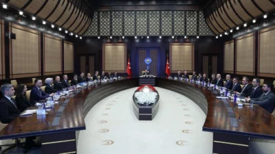 Cumhurbaşkanı Recep Tayyip Erdoğan’ın başkanlığında düzenlenen Savunma Sanayii İcra Komitesi