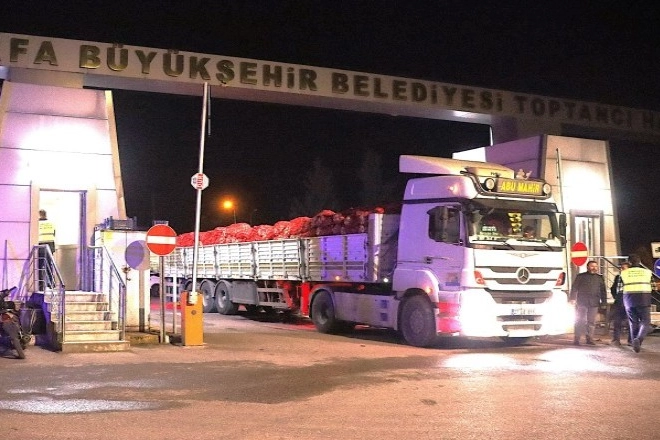 Şanlıurfa Büyükşehir Belediyesi, 5957 sayılı Sebze ve Meyve Kanunu kapsamında