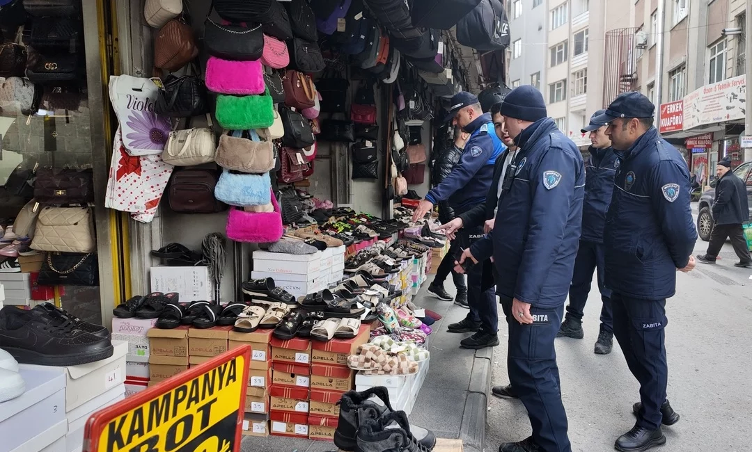 Kayseri Büyükşehir Belediyesi Zabıta Daire Başkanlığı ekipleri tarafından kentte vatandaşların