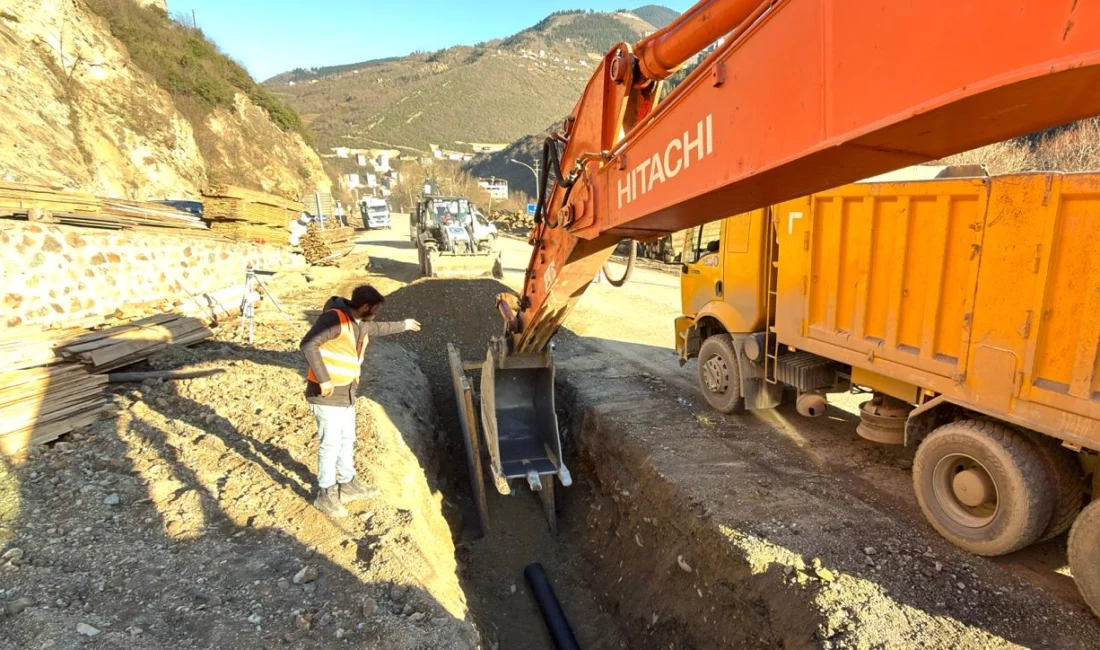Trabzon Büyükşehir Belediyesi, Maçka ilçesinde altyapı yatırımlarını sürdürüyor. Geçtiğimiz yıl