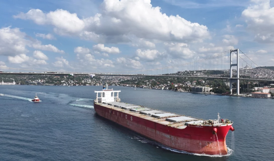 2025 yılında İstanbul Boğazı'ndan 40 bin 172, Çanakkale Boğazı'ndan 44