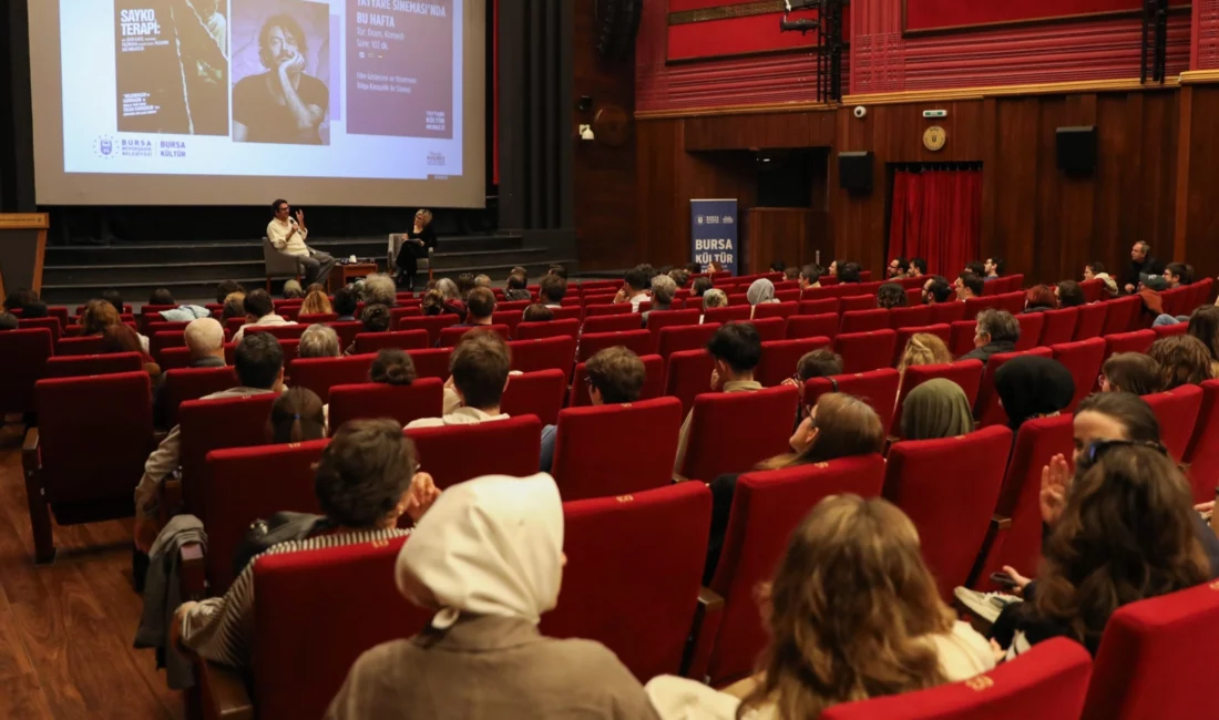 Bursa Büyükşehir Belediyesi tarafından düzenlenen ‘Tayyare Sineması’ programı kapsamında, ünlü