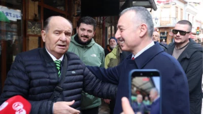 Kocaeli Büyükşehir Belediye Başkanı Tahir Büyükakın’ın Üsküp Eski Çarşı ziyareti,