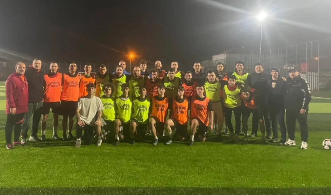 Edirne 2. Amatör Lig ekiplerinden Yenimuhacirspor, yeni sezon hazırlıkları kapsamında