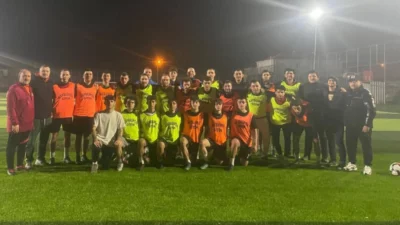 Edirne 2. Amatör Lig ekiplerinden Yenimuhacirspor, yeni sezon hazırlıkları kapsamında