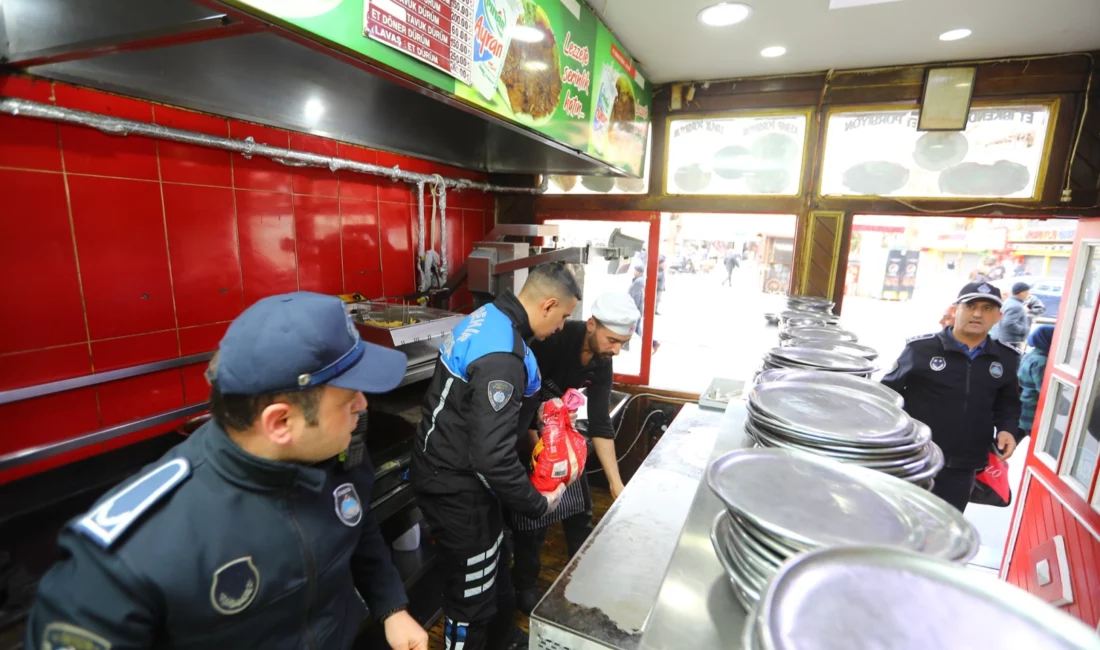 Ramazan ayıyla birlikte şehir genelinde denetimlerini yoğunlaştıran Gaziantep Büyükşehir Belediyesi