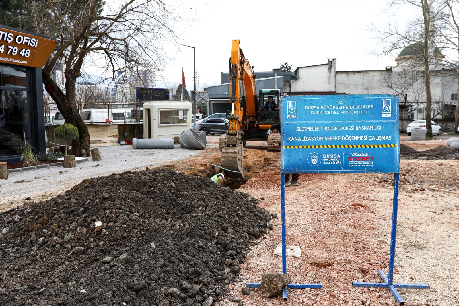 Bursa Büyükşehir Belediyesi, altyapıdan üstyapıya kentin 17 ilçesinde hizmetlerini kesintisiz