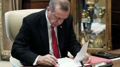Resmi Gazete’de yayımlanan kararla, Cumhurbaşkanı Recep Tayyip Erdoğan imzasıyla 5