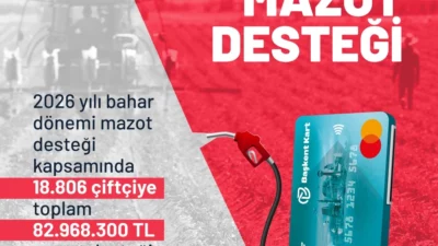 Ankara Büyükşehir Belediyesi, Ramazan Bayramı öncesinde üreticinin yüzünü güldürdü. 2026