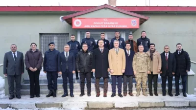 Ağrı Cumhuriyet Başsavcılığı tarafından Ağrı Ceza İnfaz Kurumu’nda düzenlenen iftar