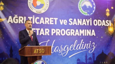 Ağrı Ticaret ve Sanayi Odası (ATSO) tarafından düzenlenen geniş katılımlı