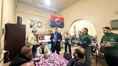 AK Parti Mardin İl Başkanı Mehmet Uncu öncülüğünde anlamlı bir