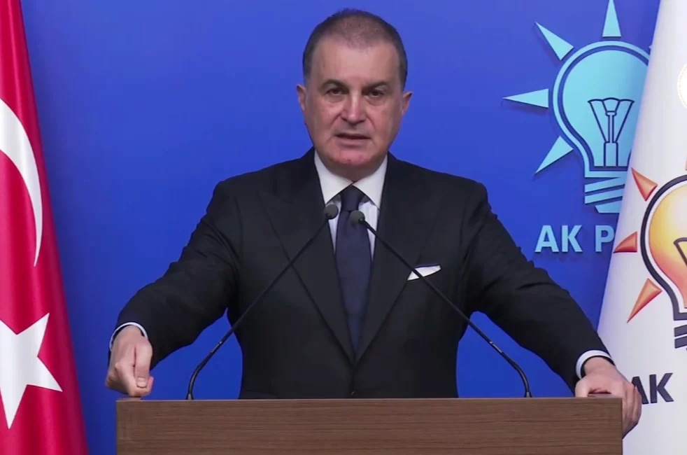 AK Parti Genel Başkan Yardımcısı ve Parti Sözcüsü Ömer Çelik,