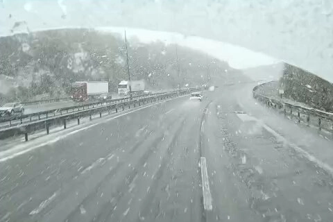 Ulaştırma ve Altyapı Bakanlığı, Ankara–Bolu güzergâhında etkili olan kar yağışına