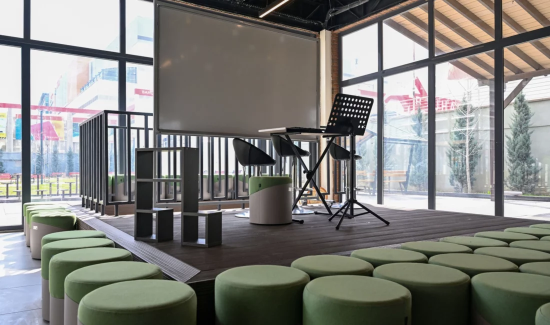 Ankara Büyükşehir Belediyesi tarafından hizmete açılan “Stüdyo Senin-Müzik Stüdyosu”, Başkentli