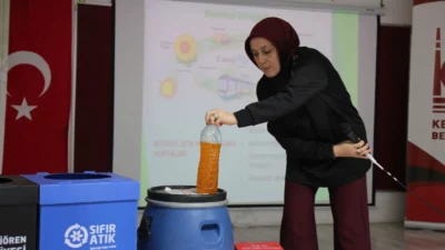 Ankara Keçiören Belediyesi İklim Değişikliği ve Sıfır Atık Müdürlüğü tarafından çevre