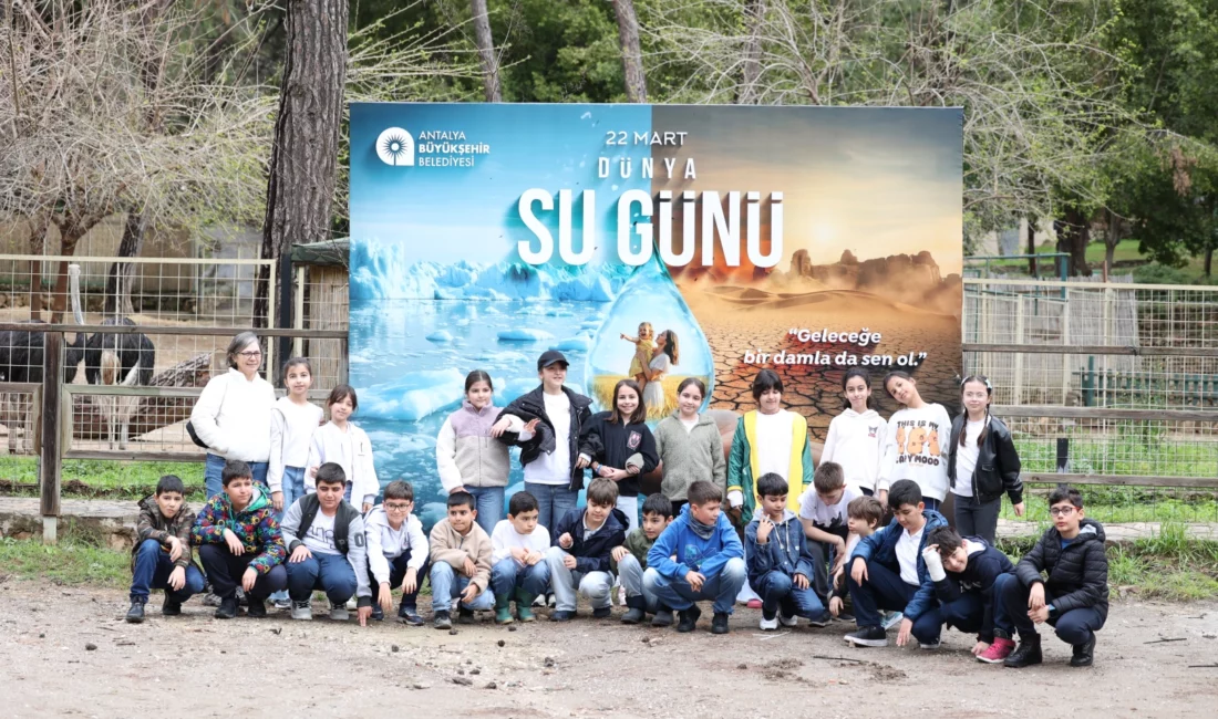 Antalya Büyükşehir Belediyesi, 22 Mart Dünya Su Günü kapsamında, şehrin