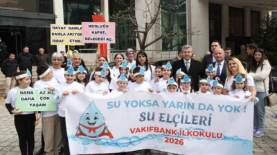 Artvin'de, su ve su kaynaklarının korunmasının önemine dikkat çekmek amacıyla