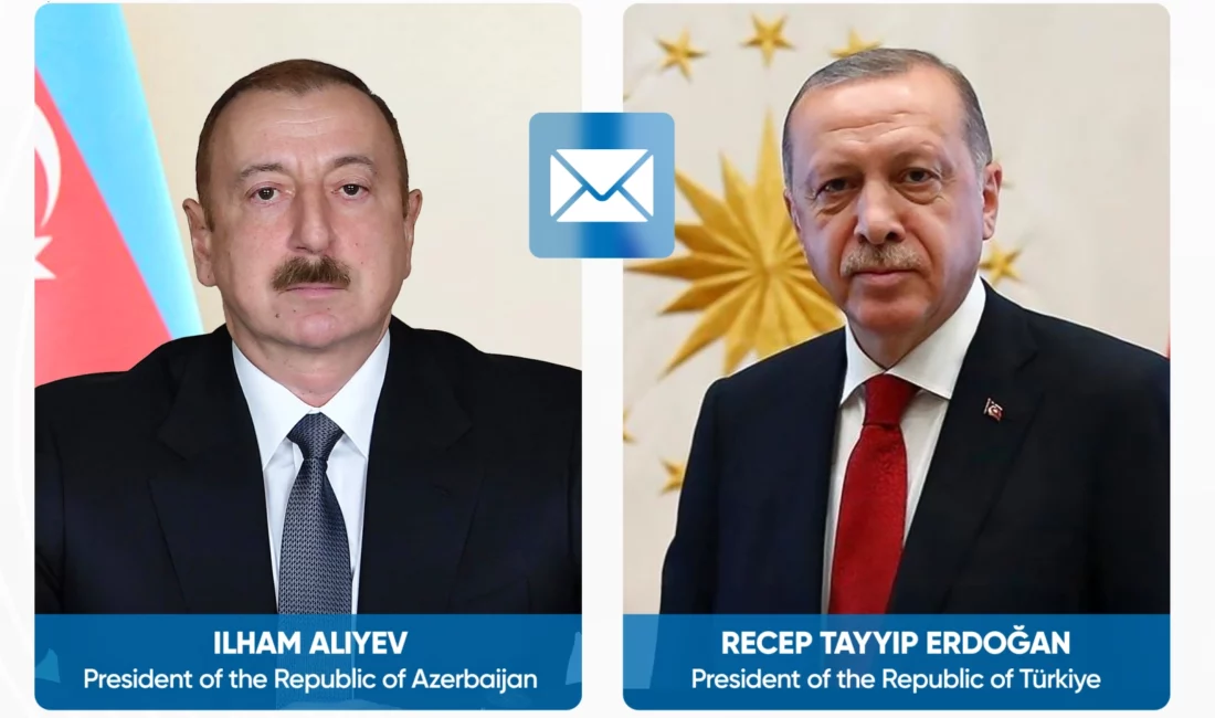 Cumhurbaşkanı Recep Tayyip Erdoğan ile Azerbaycan Cumhurbaşkanı İlham Aliyev arasında