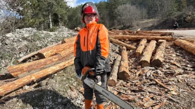 Düzce’nin Yığılca ilçesinde yaşayan 27 yaşındaki Ayşegül Köse, babasının ormanda