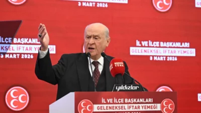 MHP Genel Başkanı Devlet Bahçeli, il ve ilçe başkanlarının katılımıyla