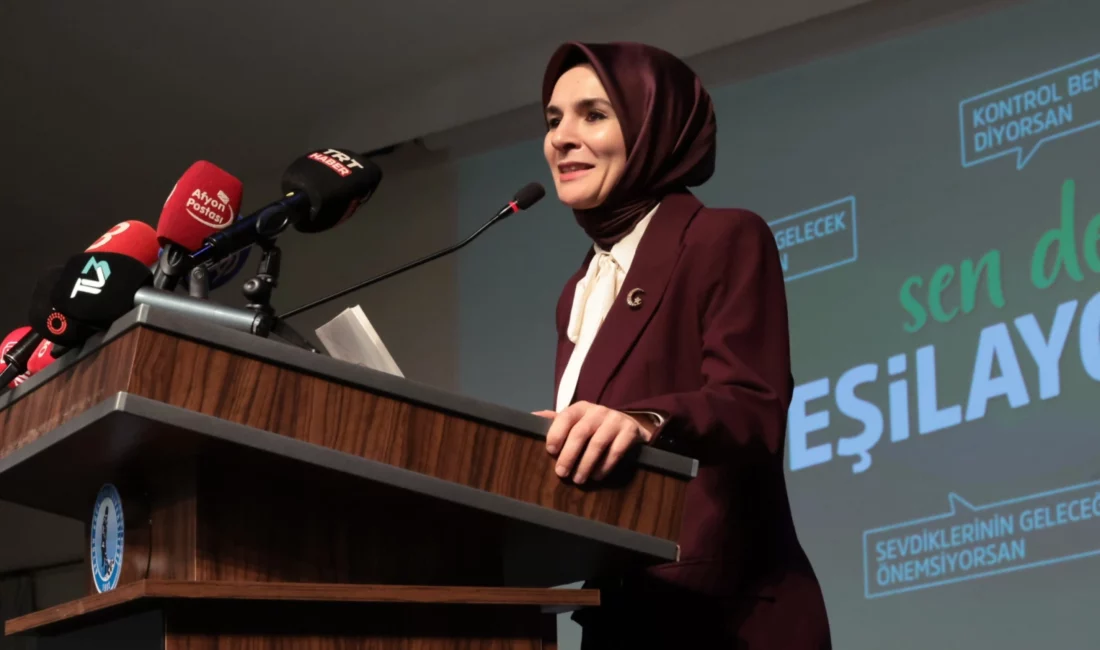 Aile ve Sosyal Hizmetler Bakanı Mahinur Özdemir Göktaş, Yeşilay Haftası