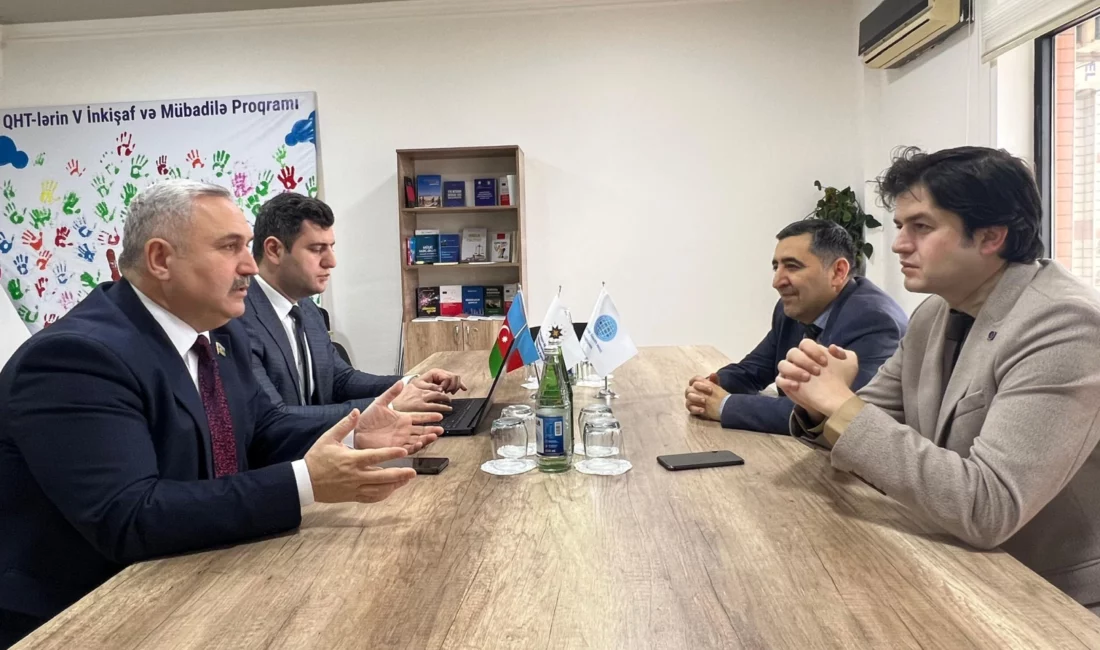 DASAM Başkanı Mehmet Gökhan Özçubukçu ile Azerbaycan Milletvekili ve Türk