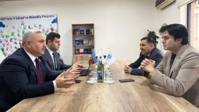 DASAM Başkanı Mehmet Gökhan Özçubukçu ile Azerbaycan Milletvekili ve Türk