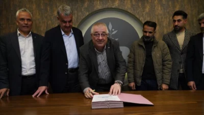 Balıkesir Edremit Belediyesi ve hayırseverler arasında imzalanan protokol ile Altınoluk