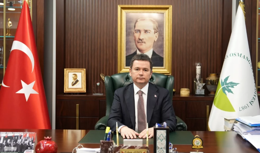 Osmangazi Belediye Başkanı Erkan Aydın, yayınladığı anlamlı mesajla tüm hemşehrilerinin