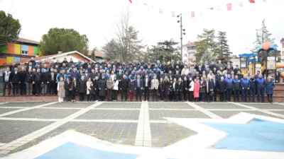 Yenişehir Belediye Başkanı Ercan Özel, Ramazan Bayramı öncesinde belediye personeliyle