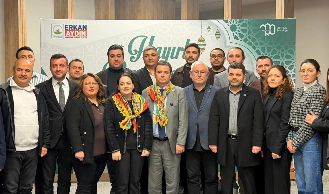 Bursa'da Osmangazi Belediye Başkanı Erkan Aydın, Ramazan ayının huzurunu, bereketini