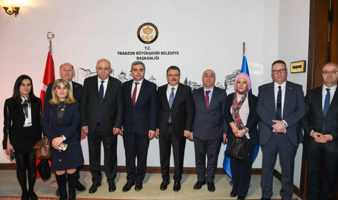 Trabzon Büyükşehir Belediye Başkanı Ahmet Metin Genç, Gürcistan’ın Ankara Büyükelçisi