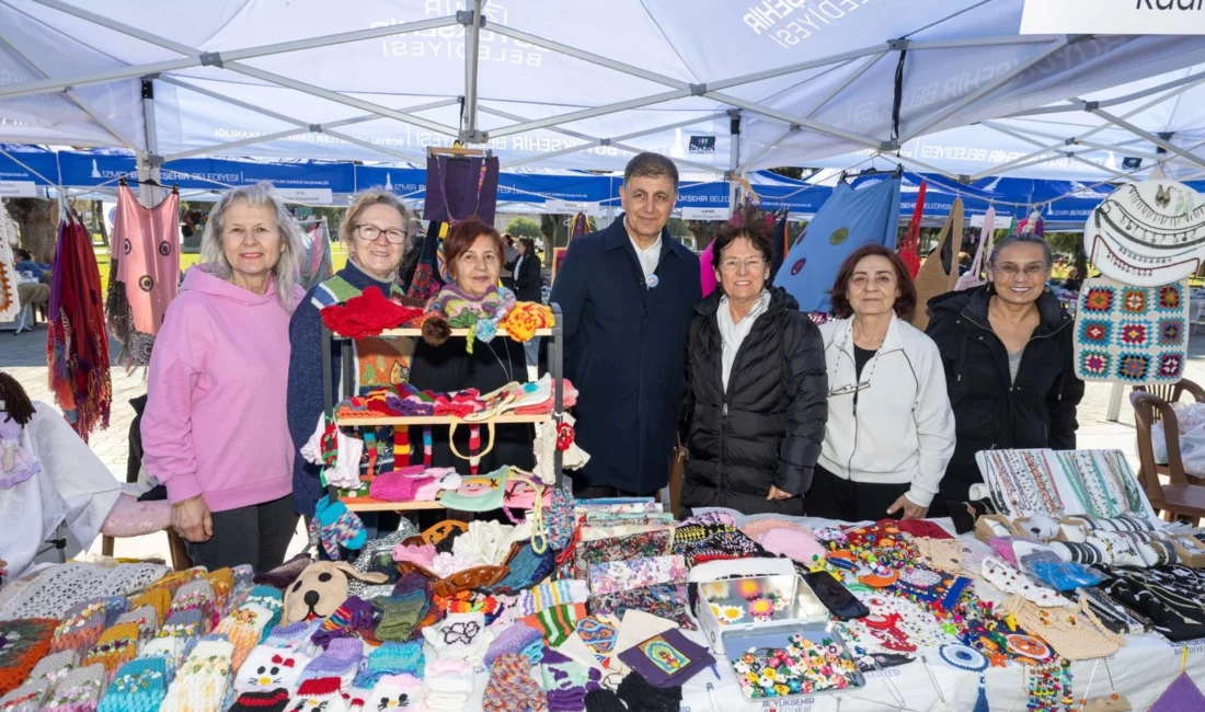 İzmir Büyükşehir Belediye Başkanı Dr. Cemil Tugay, 8 Mart Dünya
