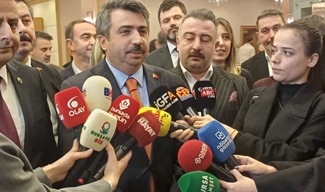 Bursa'da Yıldırım Belediye Başkanı Oktay Yılmaz, Büyükşehir Meclisi’nin mart ayı