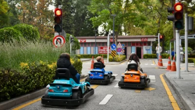 Ankara Büyükşehir Belediyesi’nin çocuklara küçük yaşta trafik bilinci kazandırmak amacıyla