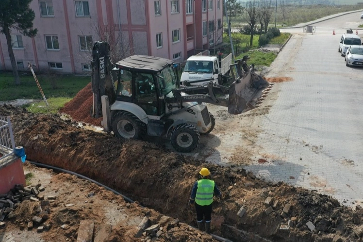 Balıkesir Su ve Kanalizasyon İdaresi Genel Müdürlüğü (BASKİ) tarafından Manyas’ın