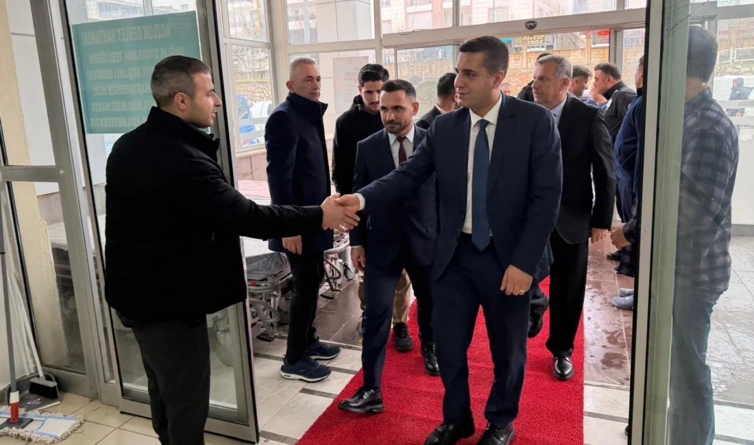 Batman'ın Kozluk Kaymakamı Ümit Fırat Böçkün, Belediye Başkanı Mehmet Veysi