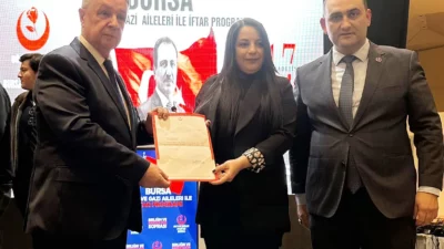 Büyük Birlik Partisi (BBP) Genel Merkezi'nce Mudanya İlçe Başkanlığı'na Melek
