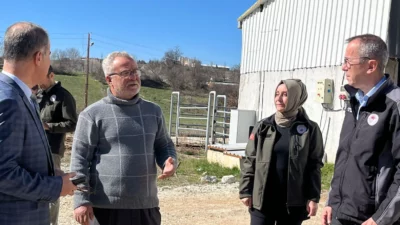 Bilecik İl Tarım ve Orman Müdürü Çetin Ayvalık, Pazaryeri ilçesinde